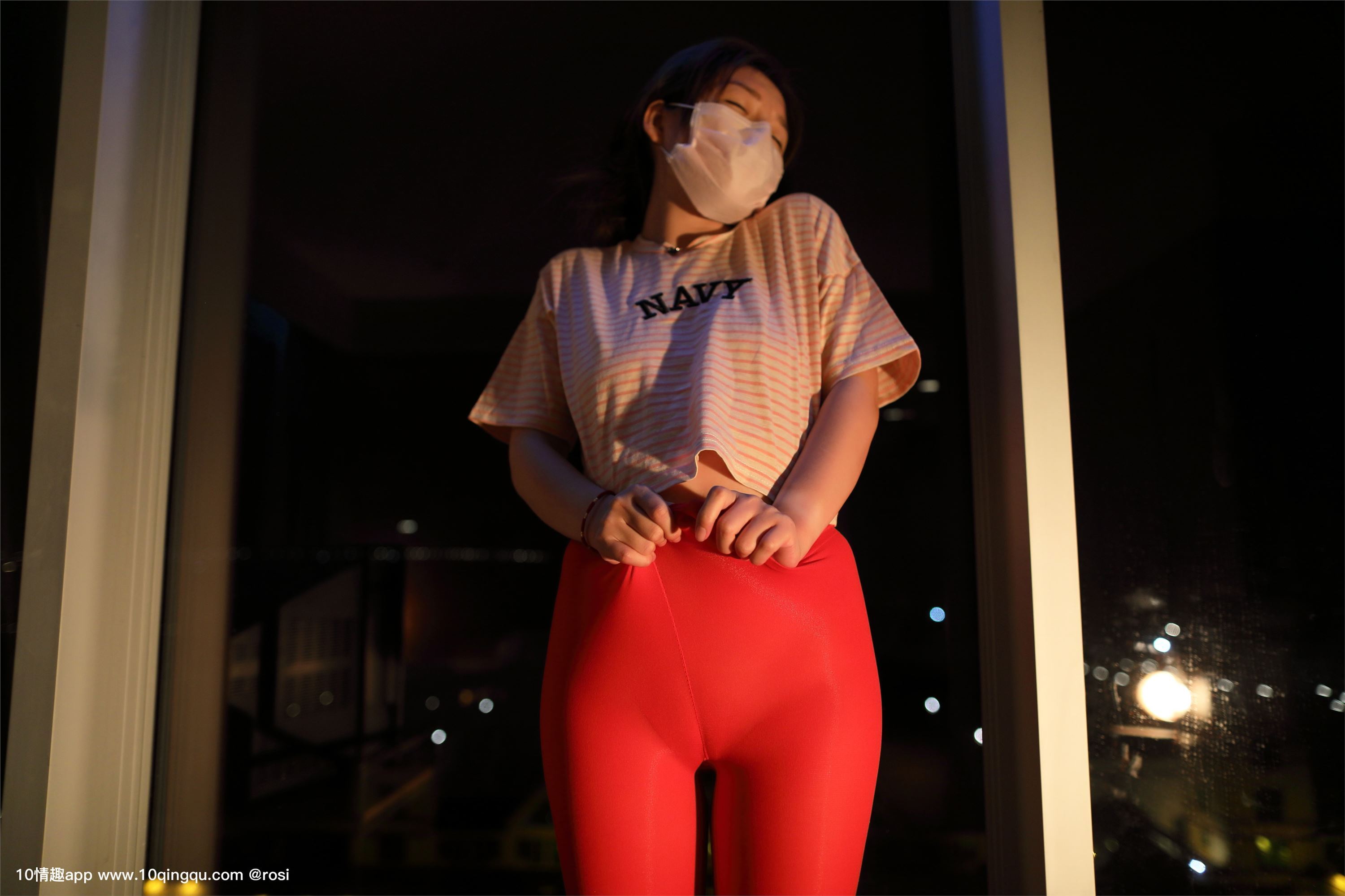 [ROSI写真]口罩系列 2019.04.14 NO.1036